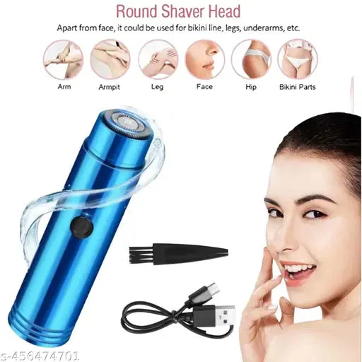 Mini Electric Shaver Pocket Size Waterproof Men and Women Shaver